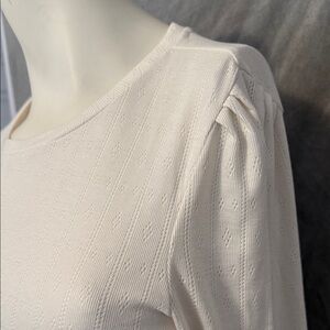 NEW Elegant Cream Women's Top. Bundle and Save!